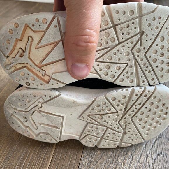 Toddler Baby Air Jordan True Flight TD Black/Phantom Shoes 8C 343797-050 - Picture 7 of 7